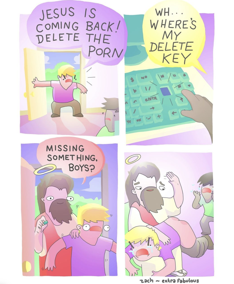 delete the porn! |